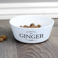Personalised Reserved for Plastic Cat Bowl from Heartfelt Gifts