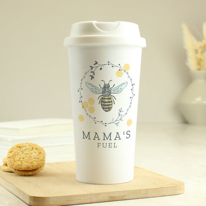 Personalised Bee Insulated Travel Cup - image 3