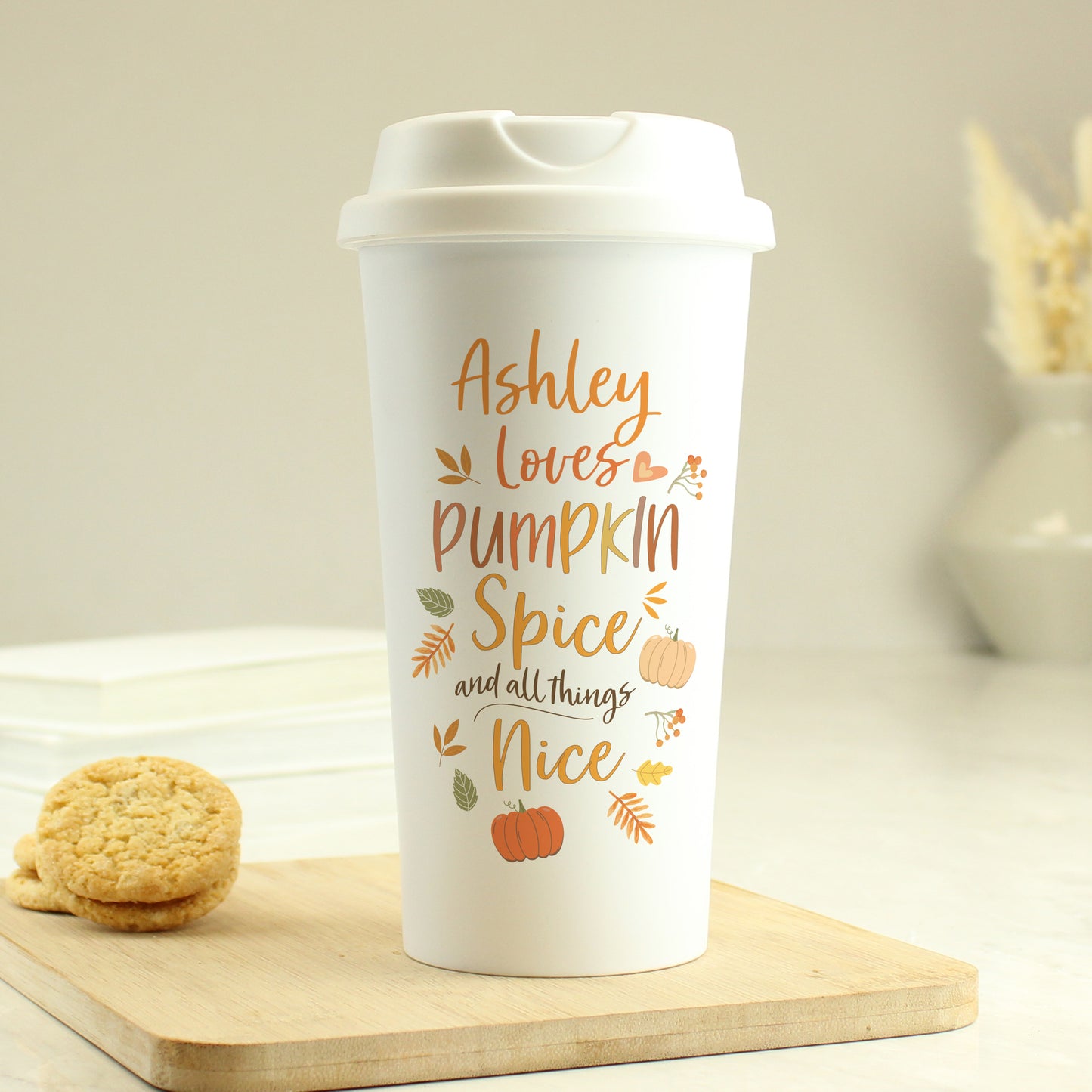 Personalised Pumpkin Spice Travel Mug - image 4