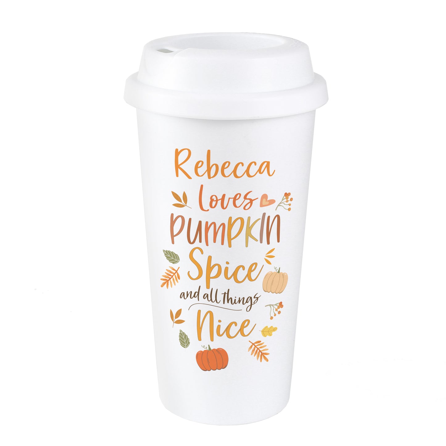 Personalised Pumpkin Spice Travel Mug - image 5