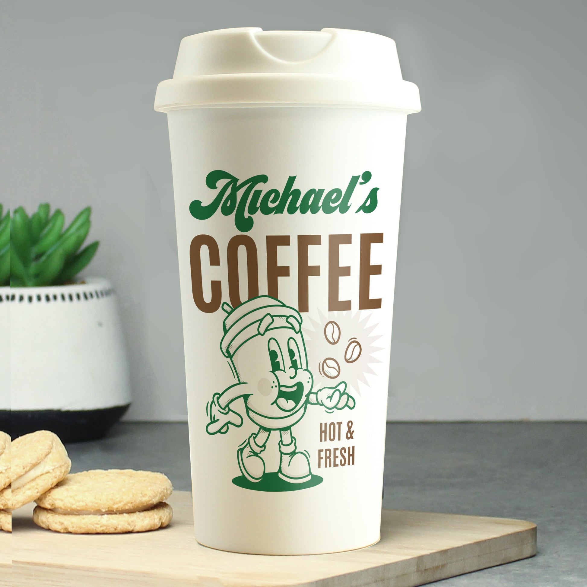 Personalised Coffee Travel Mug from Heartfelt Gifts