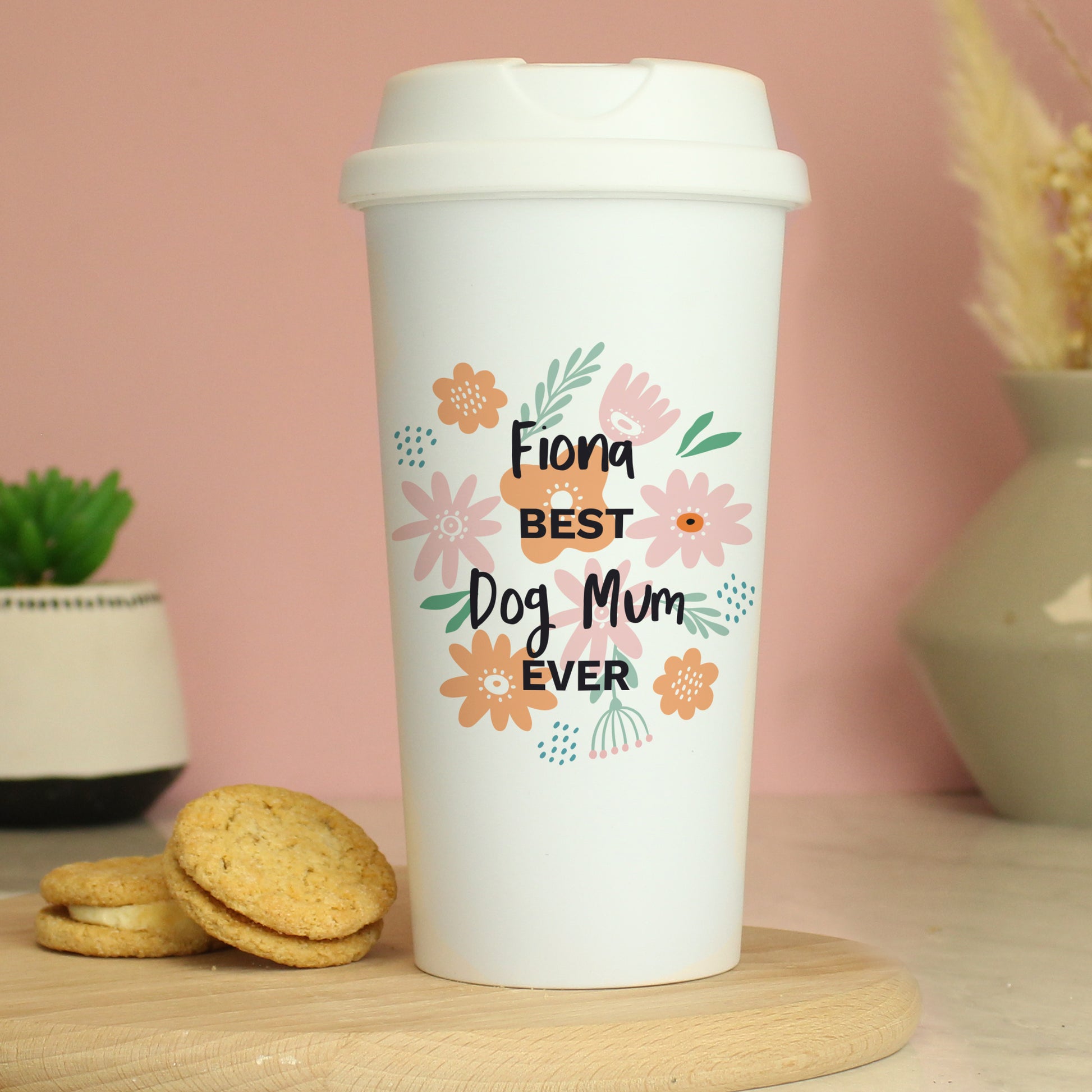 Personalised Floral Travel Mug - image 6
