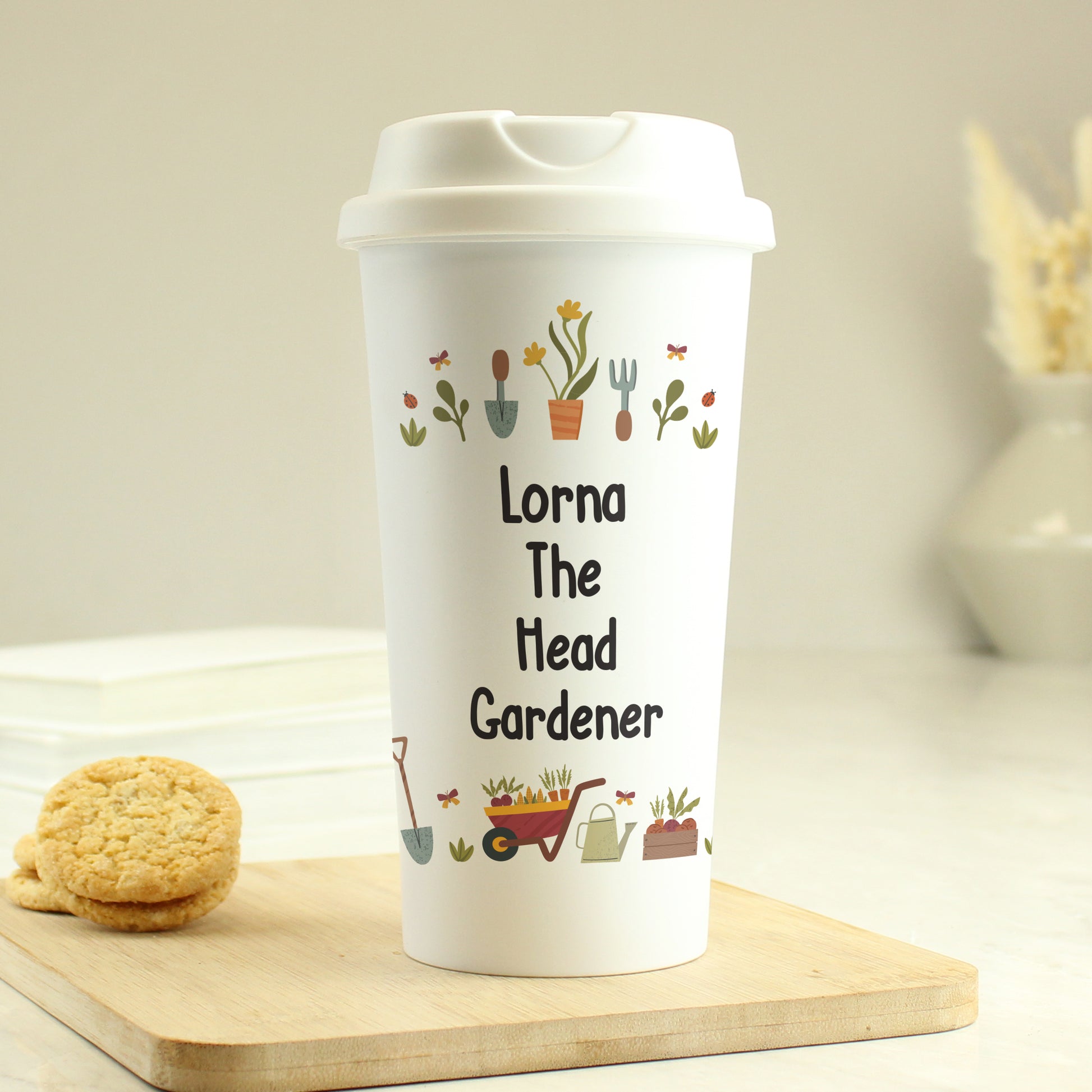 Personalised Gardening Travel Mug - image 2