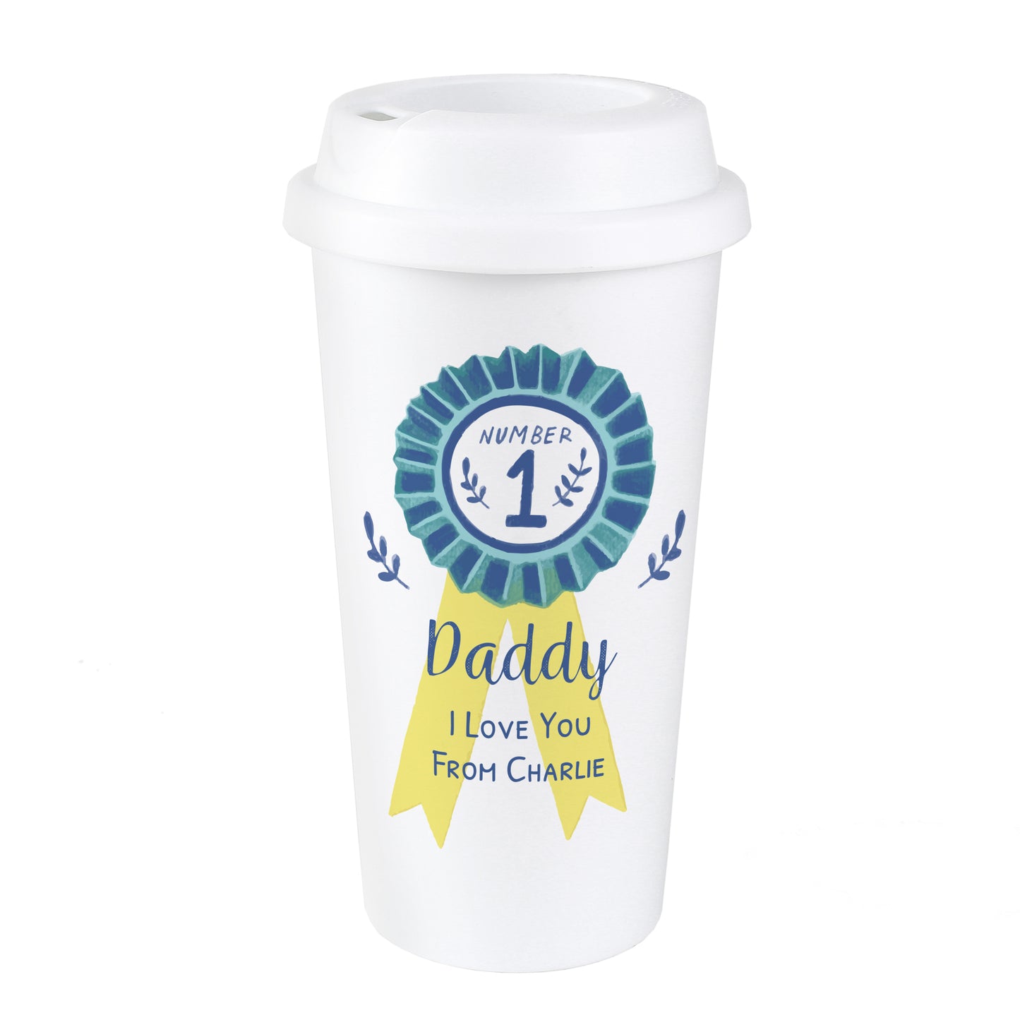 Personalised Number 1 Travel Mug - image 5