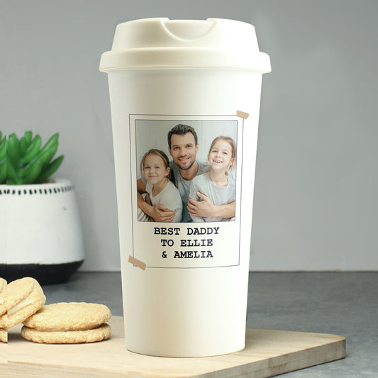 Personalised Photo Upload Travel Mug - image 2