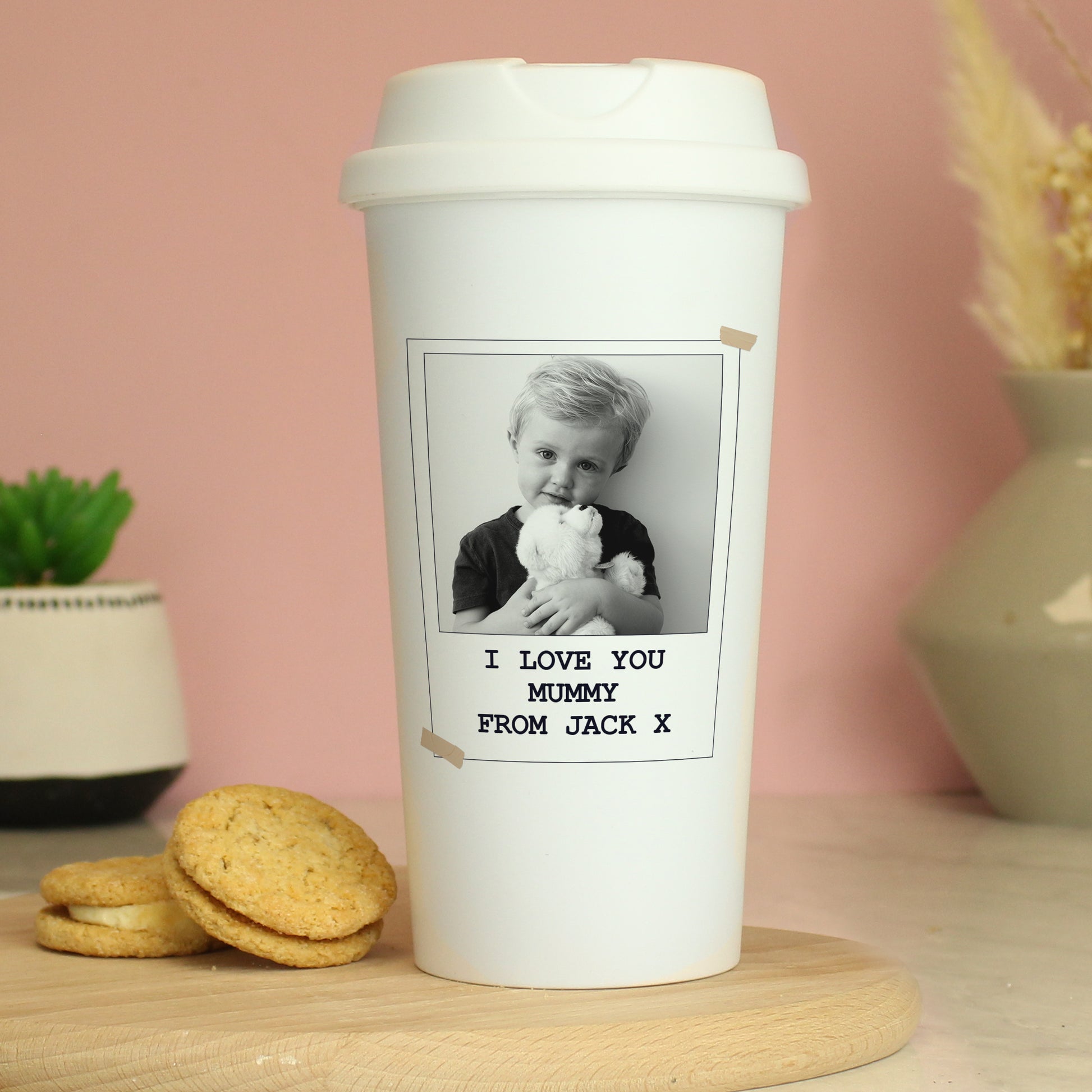Personalised Photo Upload Travel Mug - image 8