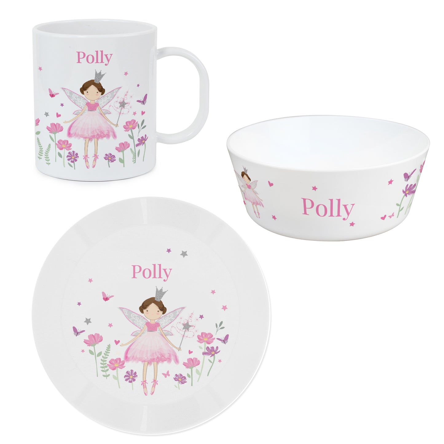Personalised Fairy Princess Breakfast Set - image 5