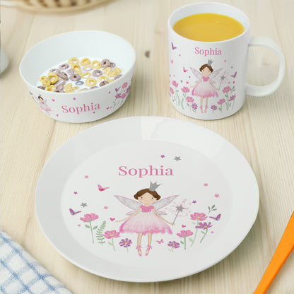 Personalised Fairy Princess Breakfast Set from Heartfelt Gifts