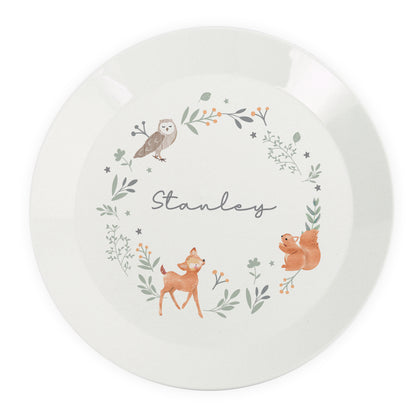 Personalised Woodland Animals Plate - image 5
