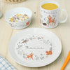 Personalised Woodland Animals Breakfast Set