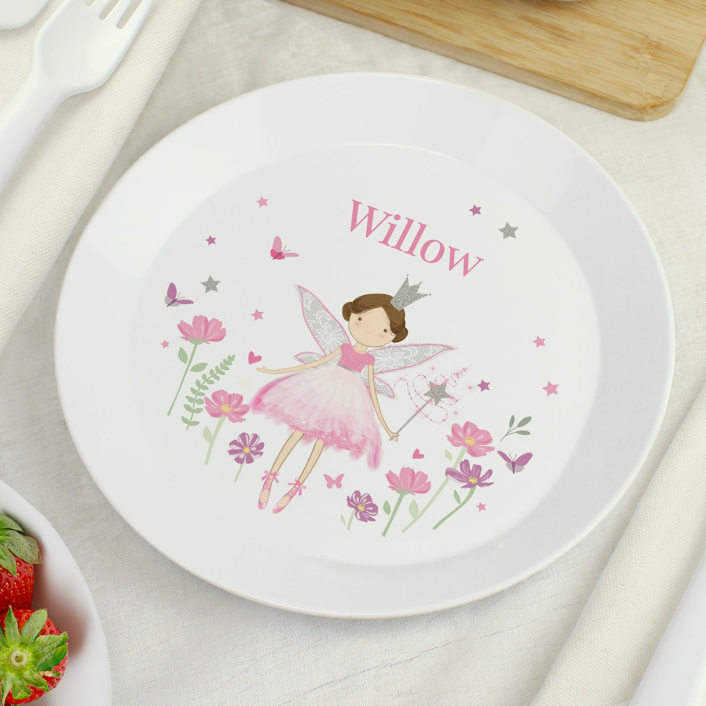 Personalised Fairy Princess Plate from Heartfelt Gifts