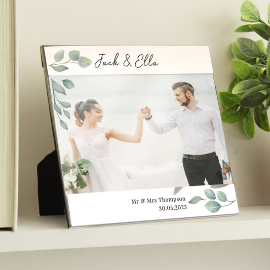 Personalised Botanical 6x4 Photo Frame - image 2