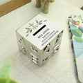Personalised Religious Cross ABC Money Box from Heartfelt Gifts