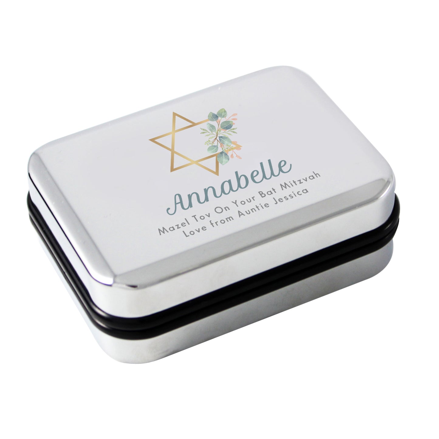 Personalised Bat Mitzvah Necklace Gift Box - image 5
