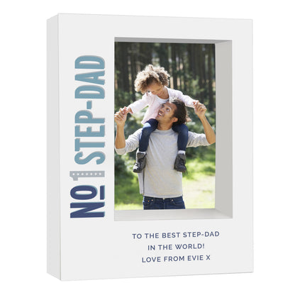 Personalised No.1 5x7 Box Photo Frame - image 6