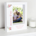 Personalised Floral 5x7 Box Photo Frame from Heartfelt Gifts