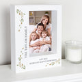Personalised Fresh Botanical 5x7 Box Photo Frame from Heartfelt Gifts