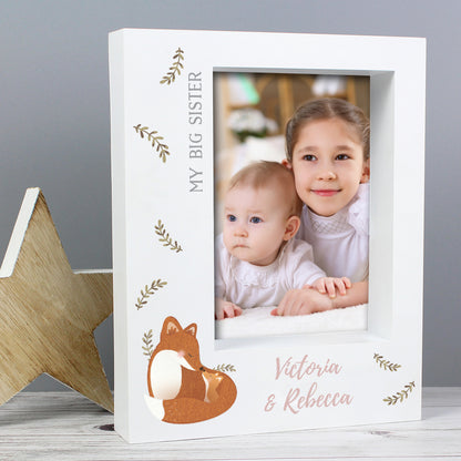 Personalised Mummy and Me Fox 5x7 Box Photo Frame - image 3