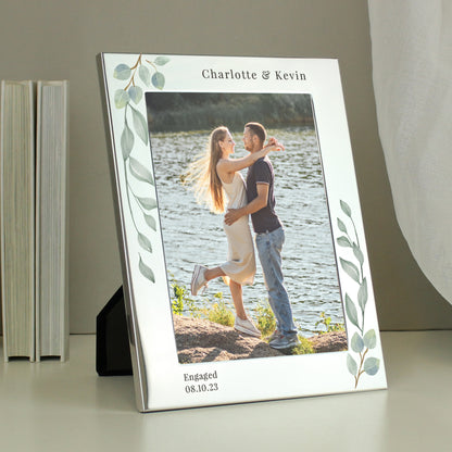 Personalised Botanical 5x7 Photo Frame - image 2