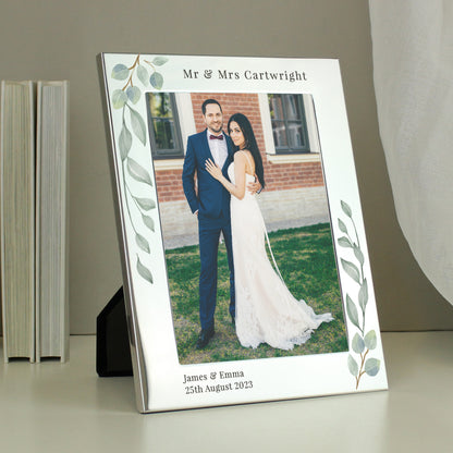 Personalised Botanical 5x7 Photo Frame - image 3