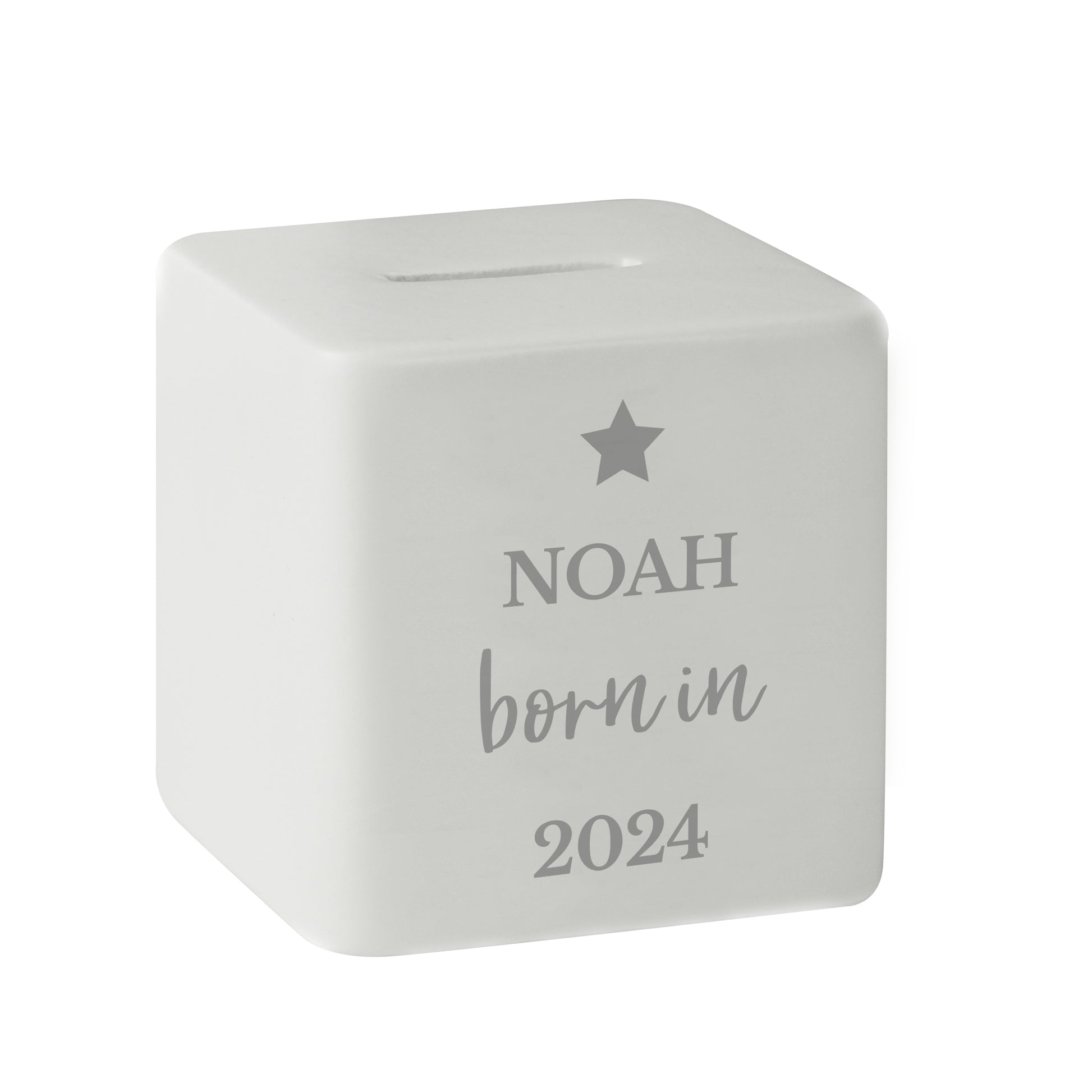 Personalised Born in Money Box - image 4