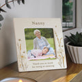 Personalised Bees & Daisy Ceramic 4x4 Frame from Heartfelt Gifts