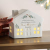 Personalised Christmas Foliage LED Ceramic Light Up House – Christmas Gift