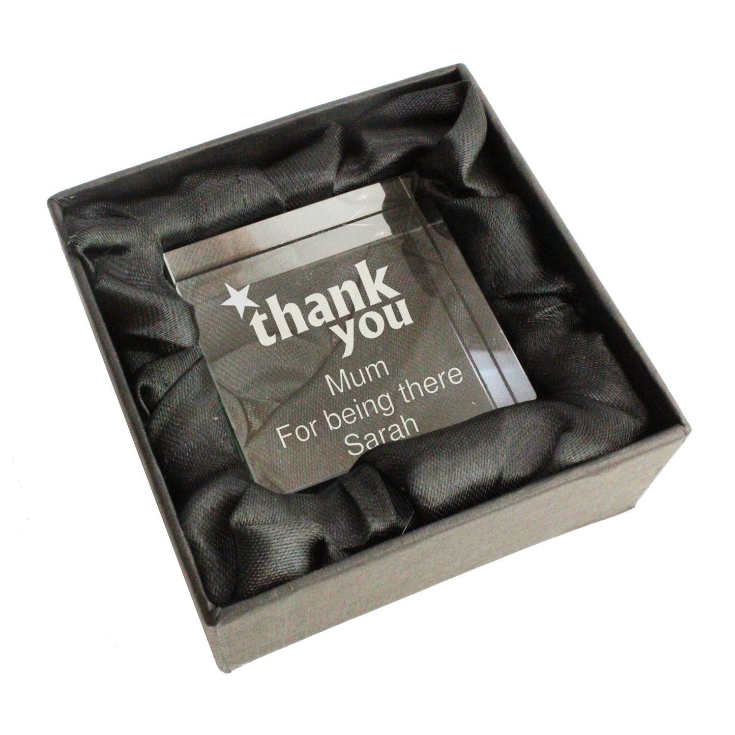 Personalised Thank you Crystal Token - image 4