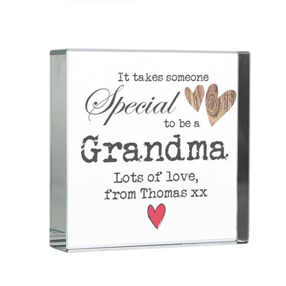 Personalised Someone Special  Crystal Token - image 2