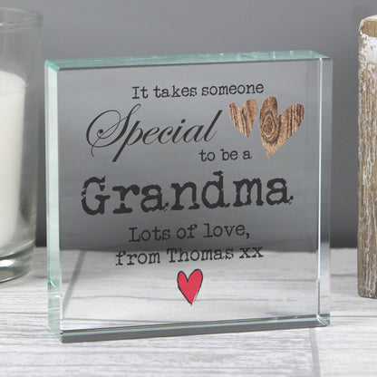 Personalised Someone Special  Crystal Token - image 3