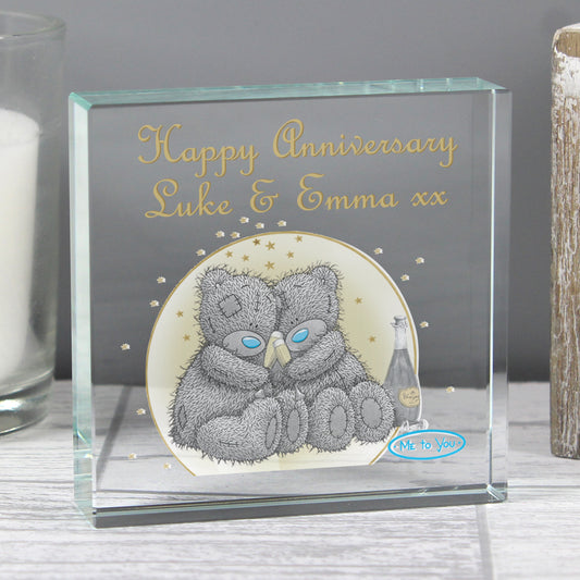 Personalised Me To You Gold Stars Crystal Token from Heartfelt Gifts