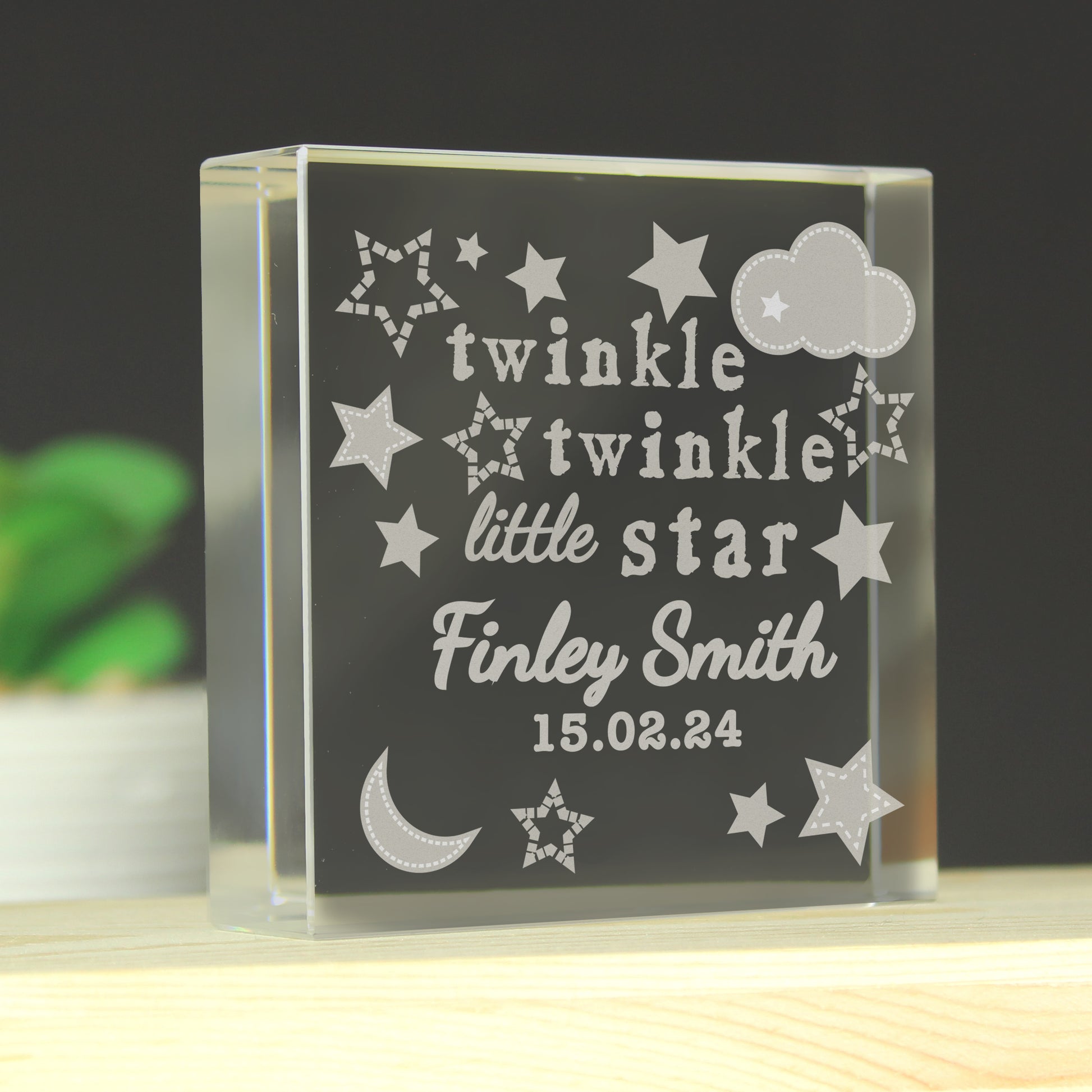 Personalised Twinkle Twinkle Crystal Token - image 3