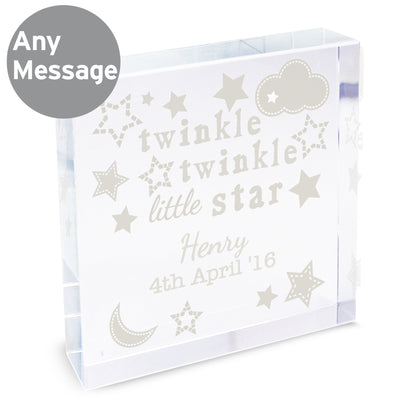 Personalised Twinkle Twinkle Crystal Token - image 5