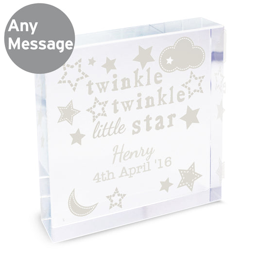 Personalised Twinkle Twinkle Crystal Token - image 5