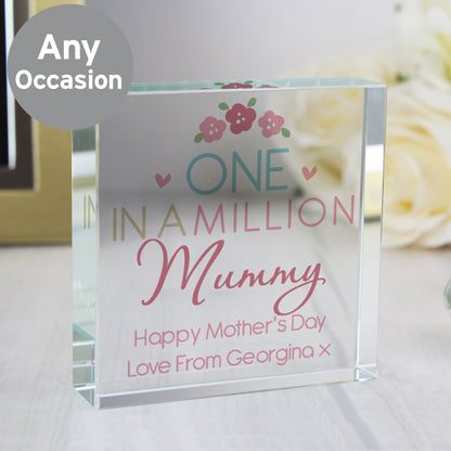 Personalised One in a Million Crystal Token from Heartfelt Gifts