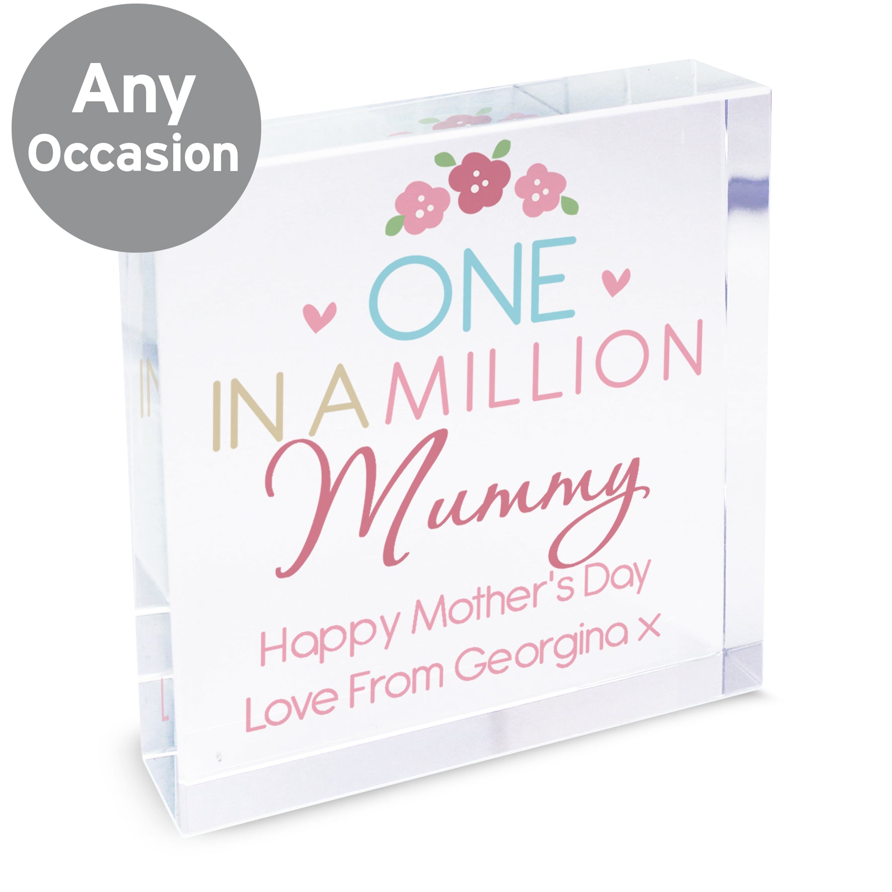 Personalised One in a Million Crystal Token - image 3
