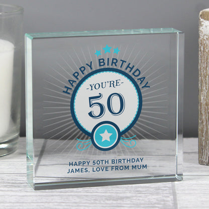 Personalised Birthday Crystal Token - image 3
