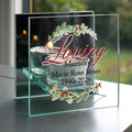 Personalised In Loving Memory Christmas Mirrored Glass Tea Light Candle Holder from Heartfelt Gifts