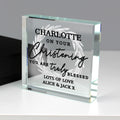 Personalised 'Truly Blessed' Crystal Token from Heartfelt Gifts