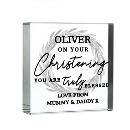 Personalised 'Truly Blessed' Crystal Token - image 4