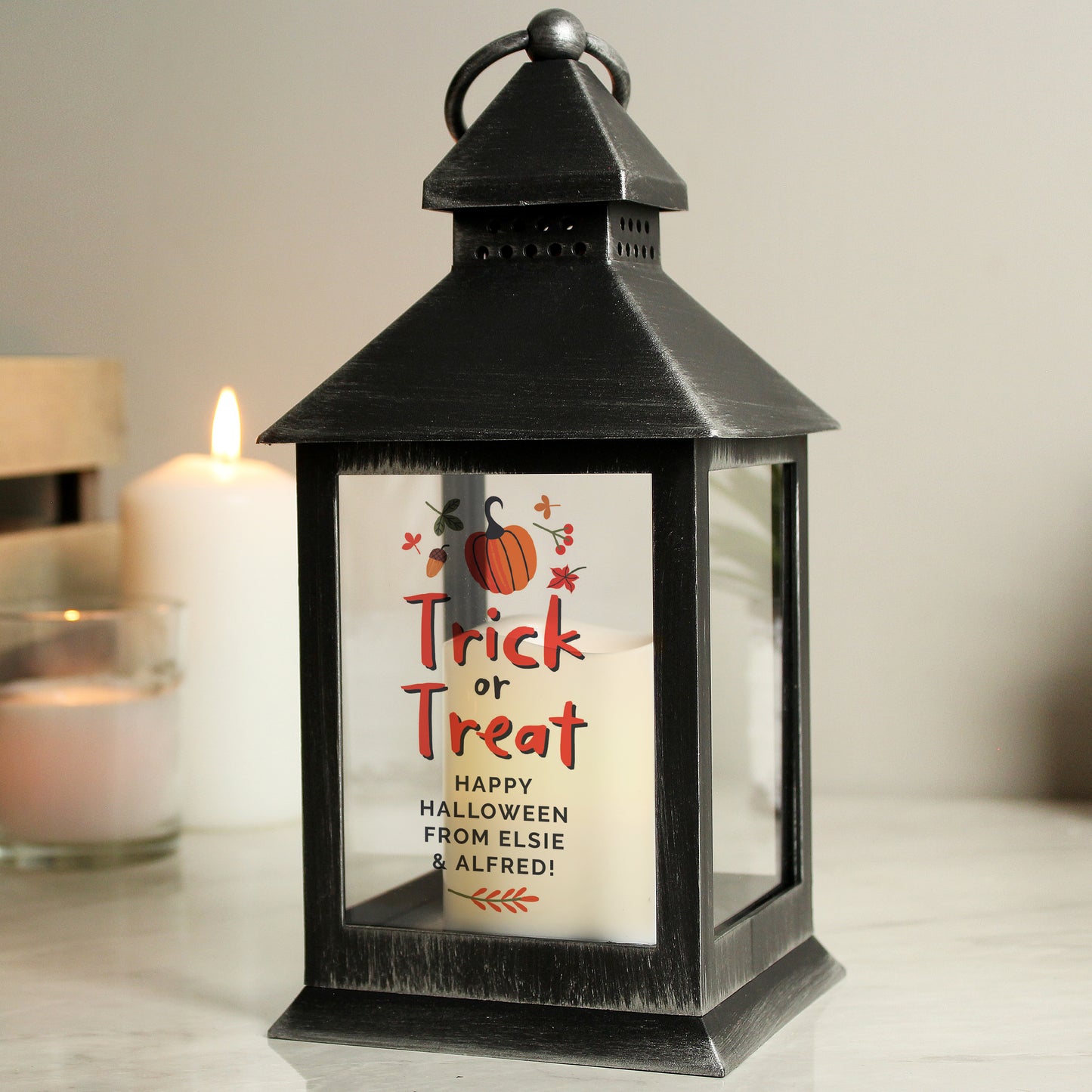 Personalised Trick or Treat Lantern - image 3