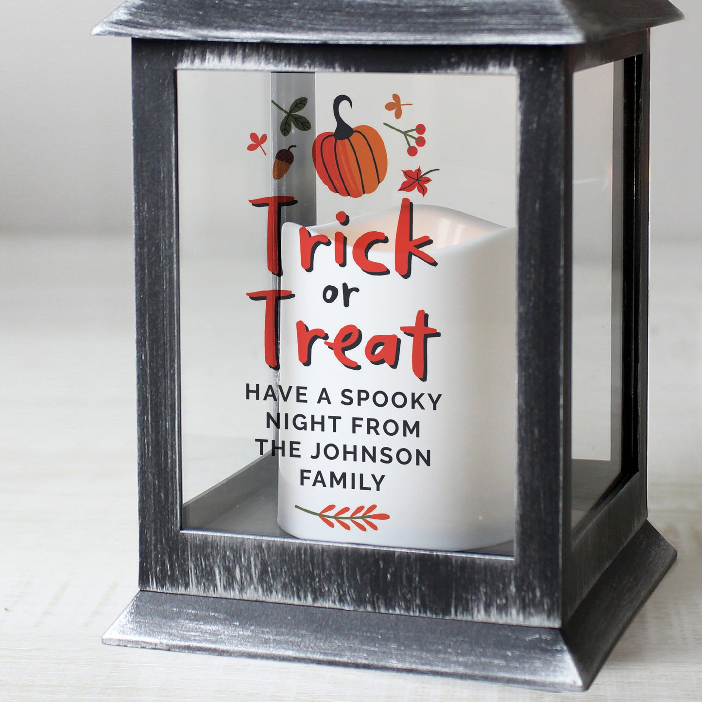 Personalised Trick or Treat Lantern - image 4