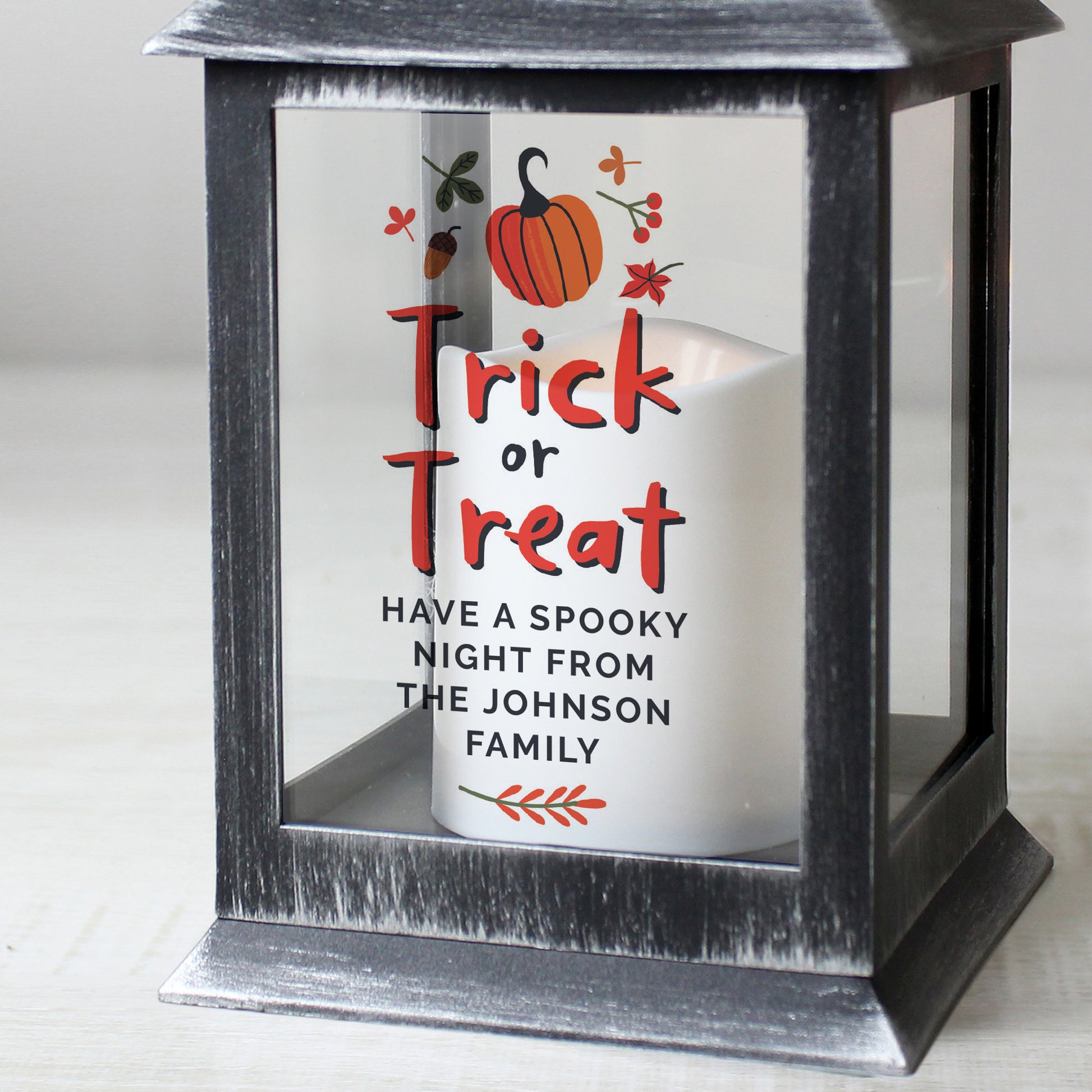 Personalised Trick or Treat Lantern - image 4