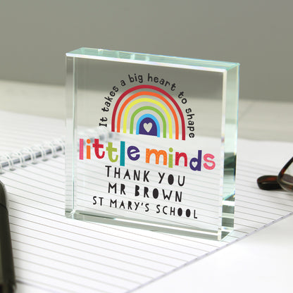 Personalised Shape Little Minds Crystal Token - image 2