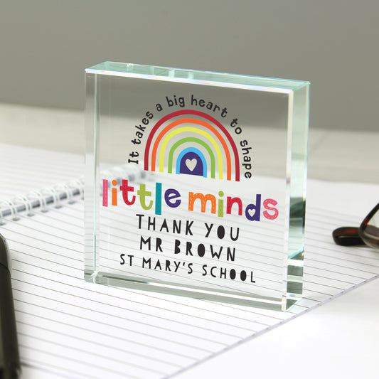 Personalised Shape Little Minds Crystal Token - image 2