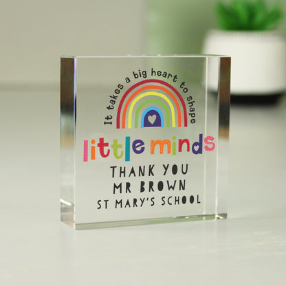 Personalised Shape Little Minds Crystal Token - image 4