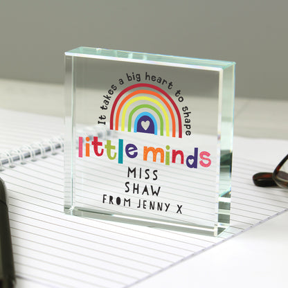 Personalised Shape Little Minds Crystal Token - image 6