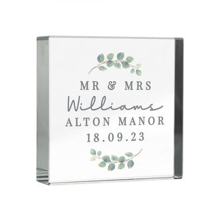 Personalised Botanical Crystal Token - image 5