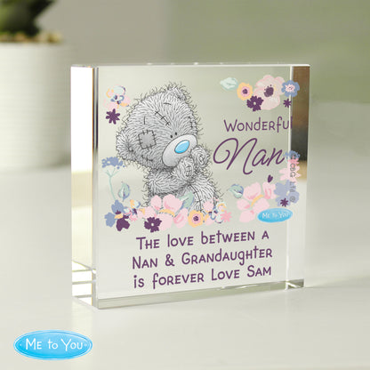 Personalised Me to You Wonderful Nan Crystal Token - image 3