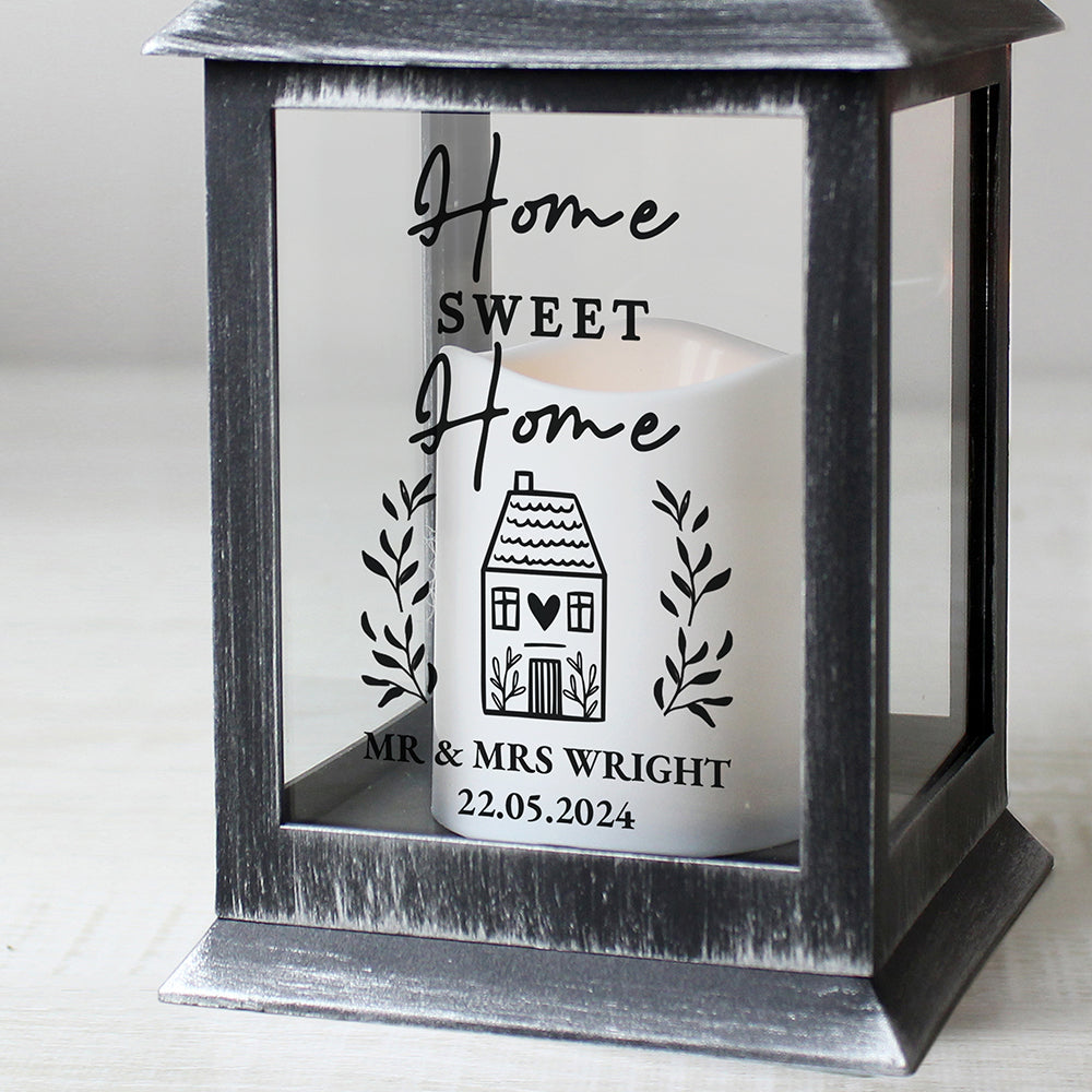 Personalised Home Black Lantern - image 3